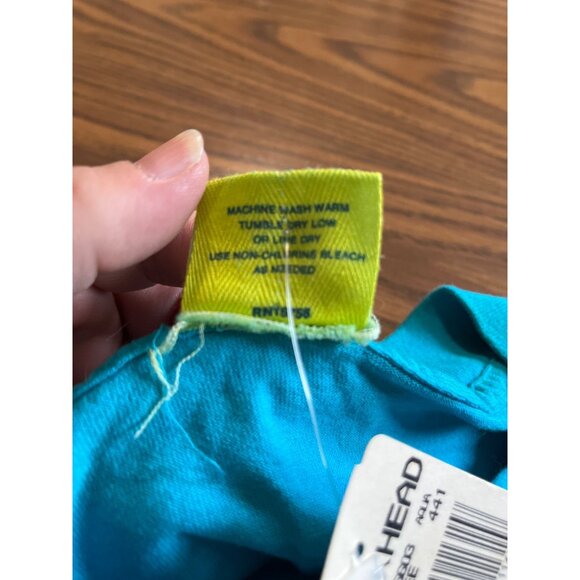 Duck Head No Prisoners vintage 1994 blue short sleeved tee shirt NWT size Large - Picture 9 of 9